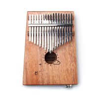 17คีย์เปียโน Kalimba Thumb เปียโนนิ้วหัวแม่มือไม้อะคาเซียเครื่องดนตรีคาลิมบาคุณภาพสูงพร้อมอินพุตเสียง