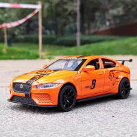 1:24 XE SV Project8ล้อแม็กรถสปอร์ตรุ่น D Iecasts โลหะยานพาหนะรถรุ่นแสงเสียงจำลองของสะสมเด็กของเล่น Gifts888