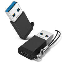 Universal Usb3.0ถึง Type-C อะแดปเตอร์การส่งข้อมูลความเร็วสูงตัวแปลง10Gb สองด้านสำหรับแล็ปท็อปหัวชาร์จซ็อกเก็ต Usb