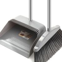 Broom And Dustpan Set Magic Dustpan For Home Cleaning Brush To Sweep Squeeze Mop Floor Toliet Wiper Garbage Broom amp; Dustpan