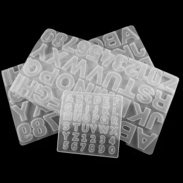 Resin Molds Letters Large Silicone Molds for Resin Jewelry Resin