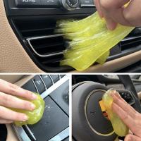 Car Cleaning Glue Cleaner Gel Keyboard Cleaning Gel Mud Car Dusting Glue Super Clean Slimy Gelatin Clean Auto Dashboard Tools Cleaning Tools