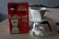 Kalita Japan Home Cafe Coffee Pot Dripper Filter Lot 102 Drip Set