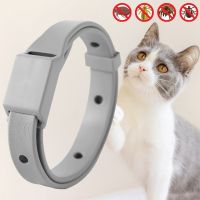 ZZOOI Rubber Insect Repellent Pet Collar Durable Cat Anti Flea Tick Collar for Cat Dogs Anti-flutter Mosquito Collar Collar Gato