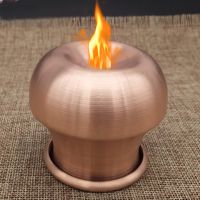 6cmx6.5cm Two times heating Mongolian Red Copper Fire Cupping Jars Therapy Body Cupping Massage Medical Vacuum Stress