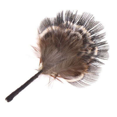 [COD] 1PC 1: 12 dollhouse Miniature Lady Feather Fan อุปกรณ์ตุ๊กตาเฟอร์นิเจอร์