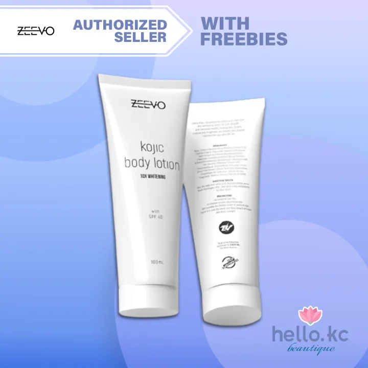ZEEVO Kojic Body Lotion 10X Whitening Lazada PH