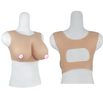  Silicone Breast Forms, Round Neck Fake Boobs BCDEFGH