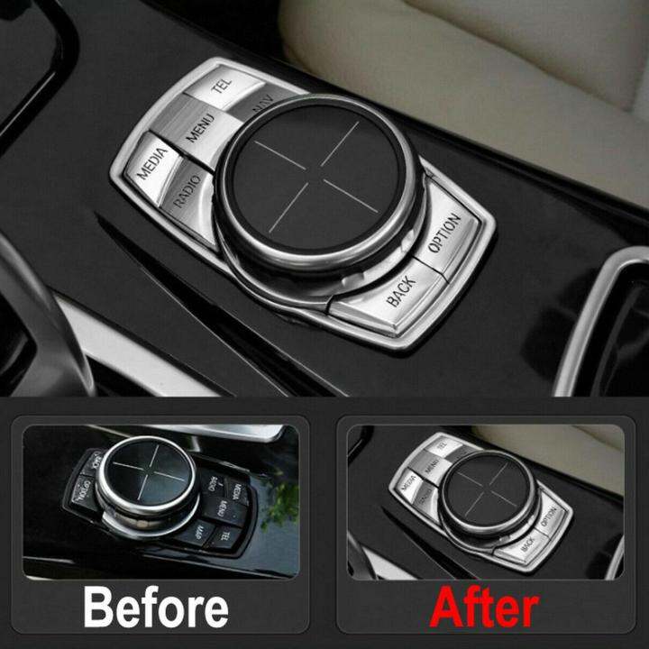 chrome-multi-media-button-cover-decor-trim-for-bmw-4-x6-series-5-6-idrive-3-x5-button-f9w6