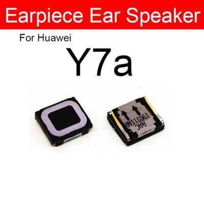 ลำโพงหูฟังชิ้นส่วนอะไหล่สำหรับ Huawei Y5p Y7p Y8p Y6s Y8s Y9s Y7a Y9a หูฟังรับสายหูฟังโค้งงอด้านหน้า