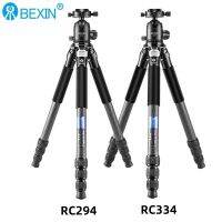 คาร์บอนไฟเบอร์มืออาชีพ RC334 RC294 BEXIN กล้องถ่ายรูปขาตั้งกล้อง้ำหนักเบาและสะดวกในการพับโดยไม่ต้องใช้ตัวยึดแกนกลาง