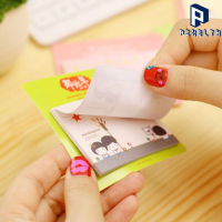 PIXELTH (2ชิ้น) กระดาษโน๊ตมีกาว Post-it โพสอิท การ์ตูน สไตล์เกาหลี คละลาย