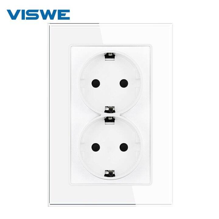 new-popular-wallsockets-uprightglass-panel-euacpoints-plug110-250v-russiaeurope-โฮมออฟฟิศ