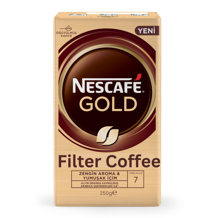 Nescafe Gold Ground Filter Coffee 250 G [Expiration Date 15/08/2023