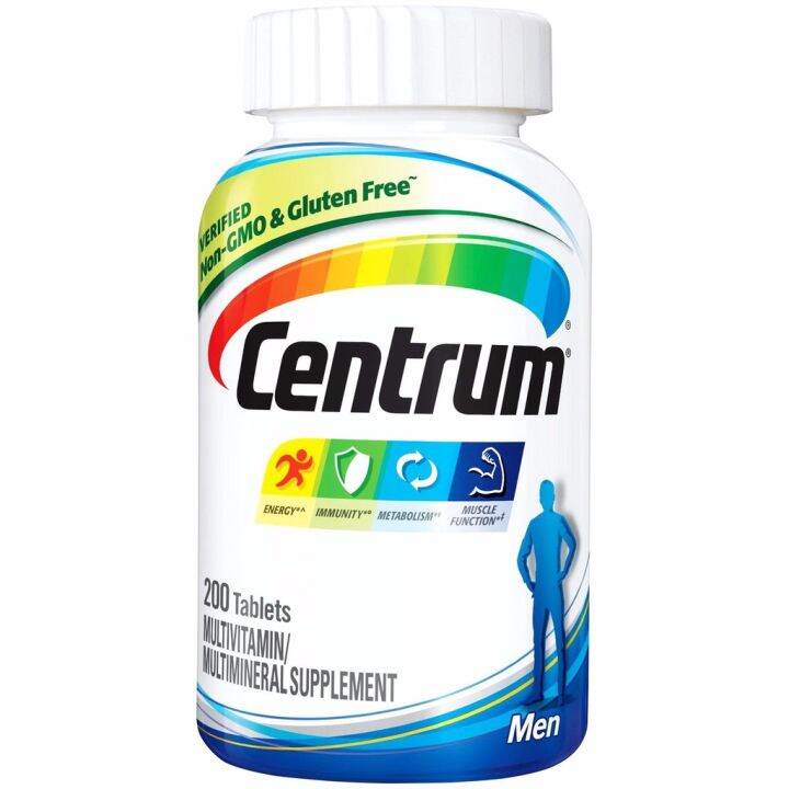 ลด-50-ของแท้-พร้อมส่ง-centrum-men-complete-multivitamin-amp-multi-mineral-supplement-200-tablet-วิตามินรวมสำหรับผู้ชาย-วัยเรียนและวัยทำงาน-สินค้าลับ