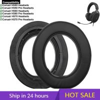 Replacement Earpads Skin-Friendly Velvet Ear Pads For Corsair HS50 Pro HS60 Pro HS70 Pro Headphones Soft Cushions High Quality