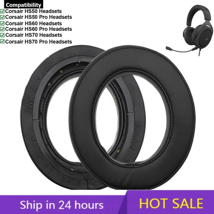 Replacement Earpads Skin Friendly Velvet Ear Pads For Corsair HS50