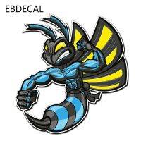 EBdecal น่ารักการ์ตูนแตนสีสำหรับออโต้คาร์/กันชน/หน้าต่าง/รูปลอกผนังสติ๊กเกอร์ D Ecals DIY ตกแต่ง CT5478