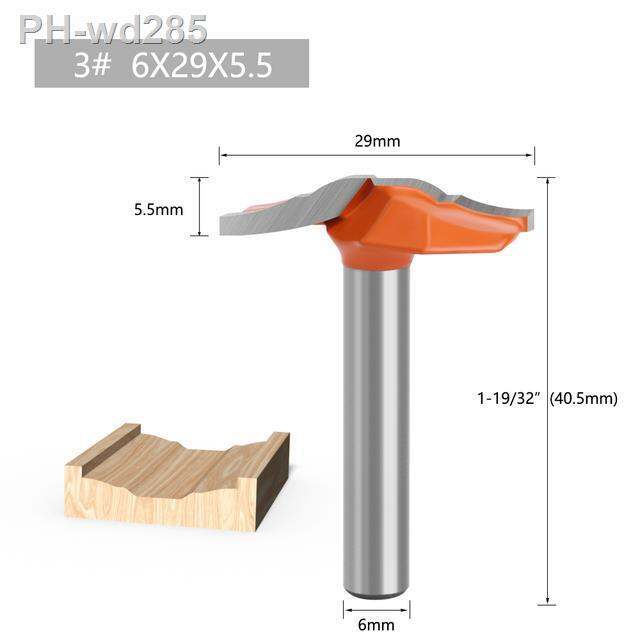 lz-1pc-6mm-6-35mm-shank-milling-cutter-wood-carving-door-frame-router-bit-for-wood-carbide-lassical-door-cabinet-bits-woodworking