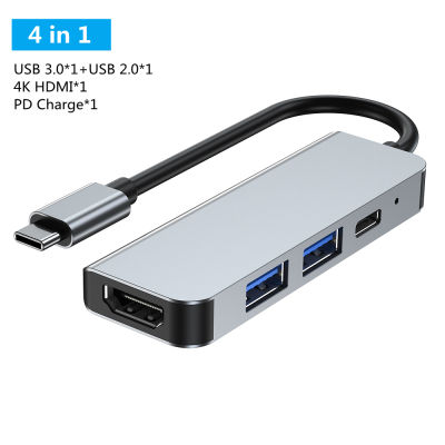 USB C Hub Hdmi Mini 4k 60hz Multiport 11 in 1 Adapter for MacBook Pro M1  Air Gold  Powered Passthrough Charger Type C