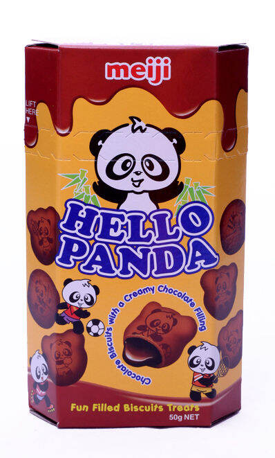 Meiji Hello Panda Double Chocolate 50g Lazada