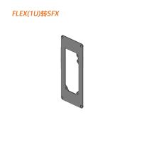 FLEX(1U) to SFX Adapter Holder Mounting Plate ATX ATX Bracket Conversion for Thunderbolt-compatibel GPU Dock Accessorry Graphics Cards