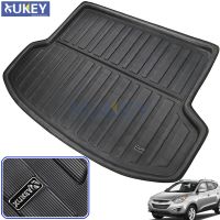 ด้านหลัง Trunk Cargo Boot Liner Mat ถาดพรม Protector Pad สำหรับ Hyundai Tucson IX35 IX 2010 2011 2012 2013 2014 2015