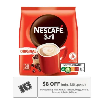 Nescafé 3 in 1 Instant Coffee Sticks ORIGINAL - Best Asian Coffee