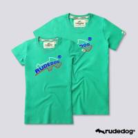 Rudedog เสื้อยืดชาย/หญิง สีเขียว รุ่น Spirit (ราคาต่อตัว)