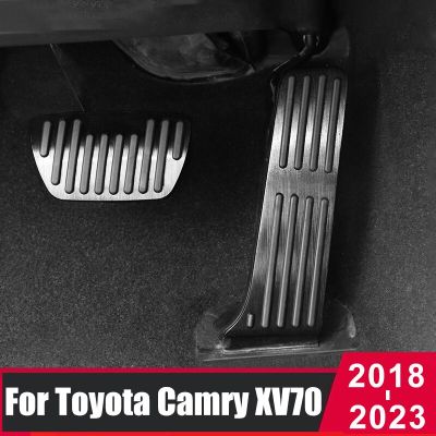 Auto Car Accelerator การใช้เบรคเหยียบเท้าเหยียบสำหรับ Toyota Camry 70 XV70 2018 - 2020 2021 2022 2023อุปกรณ์เสริม