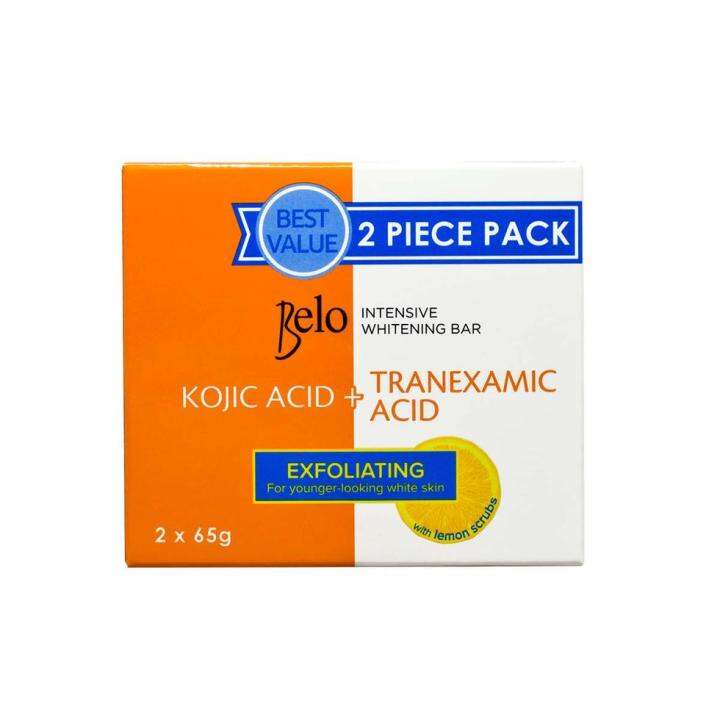 BELO INTENSIVE WHITENING BAR KOJIC ACID + TRANEXAMIC ACID EXFOLIATING ...