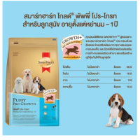 Sale ✚สมาร์ทฮาร์ท โกลด์ พัพพี่ โปร-โกรท อาหารลูกสุนัข 3 กก. / SmartHeart Gold Puppy Pro-Growth Kg อาหารนกและอาหารเสริม