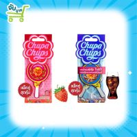 Chupa Chups Freshtime Strawberry Cola แผ่นน้ำหอมปรับอากาศ กลิ่นสตอเบอรี่ กลิ่นโคล่า