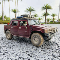 Maisto 1:18 Hummer H2 SUT Concept Muddy Off-Road Car Alloy Retro Car Model Classic Car Model Car Decoration Collection gift