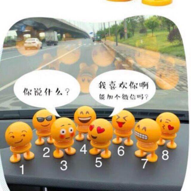 Dancing Emoji Car Dashboard Display Lazada PH