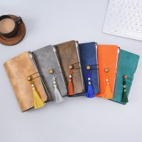 A6 Loose-leaf Retro Chinese Style Creative Hand Account Book Portable Hand Book Leather Notepad Small Notebook