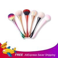 1/3pcs Rose Flower Nail Art Dust Brush Nail Accesories Tools Popular Round Small Gel Polish Manicure Dust Cleaning Brushes