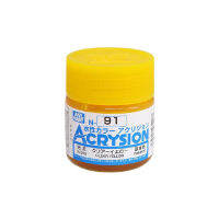 Mr.Hobby Mr.Acrysion Color N-91 CLEAR YELLOW 4973028034288