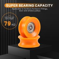 4Pcs 6X30X13mm Plastic Coated Sealed Bearings Steel 606ZZ Deep U Groove Guide Pulley Rail Ball Rolling Bearing Wheel