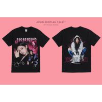 เสื้อยืดคอกลมเสื้อยืดลาย JENNIE Bootleg​ T-shirt S-5XL