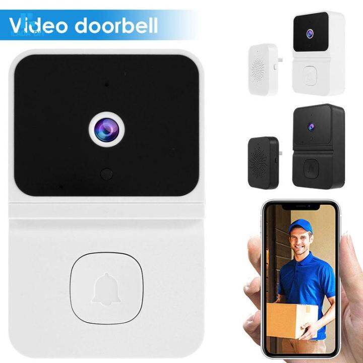 Wireless Doorbells Camera Smart Video Doorbell with Ring Chime USB