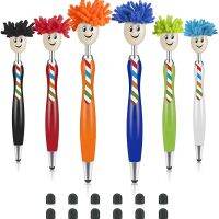 50pcs/Lot Mop Head Stylus Pen for Touch Screen Cleaner Kids 3-in-1 Duster Universal Devices