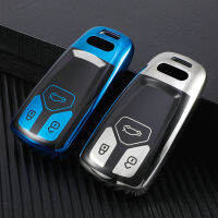 Soft TPU รถ Remote Key Case สำหรับ Audi A4 B9 A5 A6 A6L S5 S7 Q7 4M Q5 TTS RS Coupe Protector อุปกรณ์จัดแต่งทรงผม