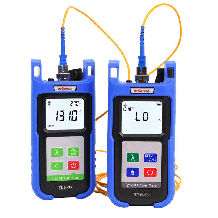 Orientek TPM-35 Fiber Optic Power Meter TLS-35 Optical Light Source ...