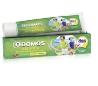 Dabur Odomos Naturals สีเขียว  ครีมทากันยุงออร์แกนิค ครีมทากันยุงเด็ก ขนาด 50 กรัม