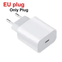 สำหรับอะแดปเตอร์ไอโฟนที่ชาร์จ PD 20W ดั้งเดิมที่ชาร์จไฟรวดเร็ว USB Type C สำหรับ iPhone 11 12 13 14 Pro USB C สายเคเบิลหลอดไฟแท่นชาร์จผนัง