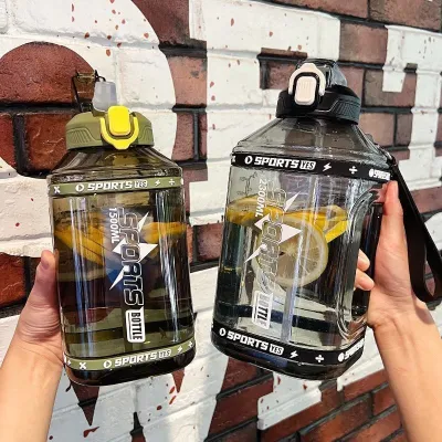 【CC】✘  1.5/2.3 Liter Bottle with Female Large Kettle Cup Cold BPA