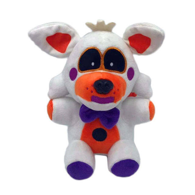 ตุ๊กตาตุ๊กตาหมีเที่ยงคืน-fnaf-ซีรีส์-จิ้งจอกแดงกระต่ายน้อยสีม่วงตุ๊กตาหมีสีน้ำตาล