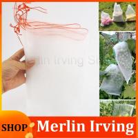 Merlin Irving Shop 10pcs Fruit Netting Grow Bags Garden Tools Protection Bug Insect for Grape Flower Veg