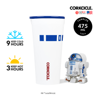 CORKCICLE แก้วสแตนเลส เก็บความเย็นได้นานถึง 9 ชม. เก็บความร้อนได้ 3 ชม. 475ML รุ่น TUMBLER STAR WARS R2D2 16OZ